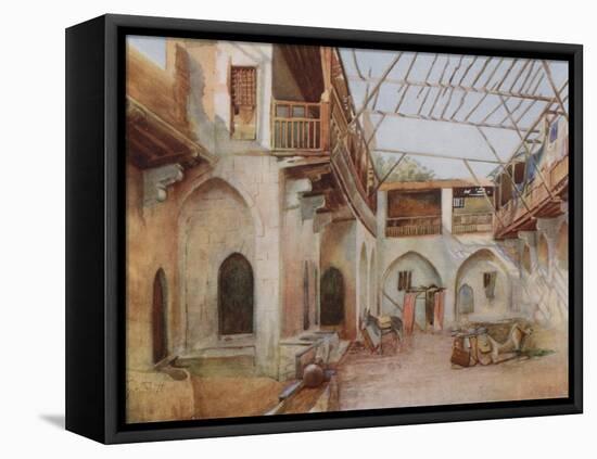 The Khan El Dobabiyeh, Cairo-Walter Spencer-Stanhope Tyrwhitt-Framed Stretched Canvas