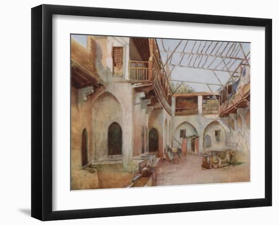 The Khan El Dobabiyeh, Cairo-Walter Spencer-Stanhope Tyrwhitt-Framed Giclee Print