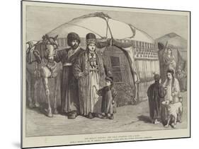 The Khan's Kibitka, the Khan Starting for a Raid-William 'Crimea' Simpson-Mounted Giclee Print