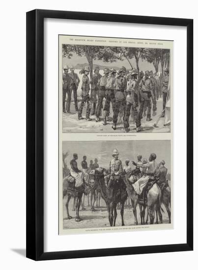 The Khartoum Relief Expedition-William Heysham Overend-Framed Giclee Print