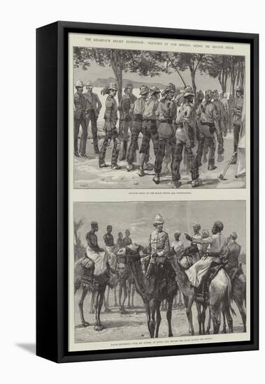 The Khartoum Relief Expedition-William Heysham Overend-Framed Stretched Canvas