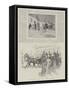 The Khedive Leaving Abdeen Palace for Koubbeh-Frank Craig-Framed Stretched Canvas