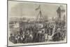 The Khedive of Egypt Laying the First Stone of Harbour Works at Alexandria-null-Mounted Giclee Print