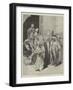 The Khedive's Wedding at Cairo, Reading the News-Charles Auguste Loye-Framed Giclee Print