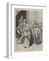 The Khedive's Wedding at Cairo, Reading the News-Charles Auguste Loye-Framed Giclee Print