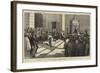 The Khedive Saluting the Holy Carpet at Cairo before its Despatch to Mecca, 5 October-Godefroy Durand-Framed Giclee Print