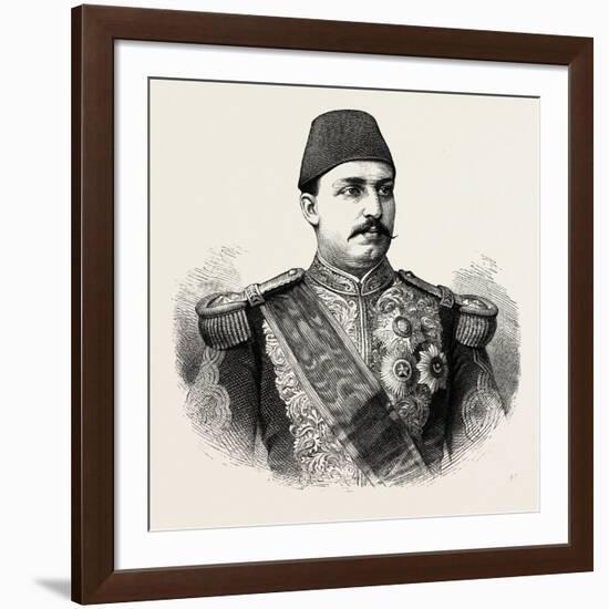 The Khedive Tawfeek. Egypt-null-Framed Giclee Print