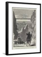 The Khoorum Valley, from the Punjaub Salt Range-null-Framed Giclee Print