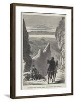 The Khoorum Valley, from the Punjaub Salt Range-null-Framed Giclee Print