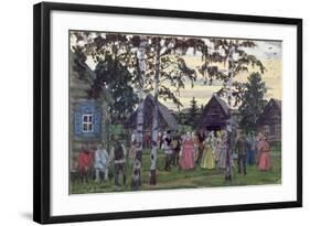 The Khorovod, 1912-Boris Kustodiyev-Framed Giclee Print