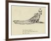 The Kicking Kangaroo-Edward Lear-Framed Giclee Print