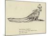 The Kicking Kangaroo-Edward Lear-Mounted Giclee Print