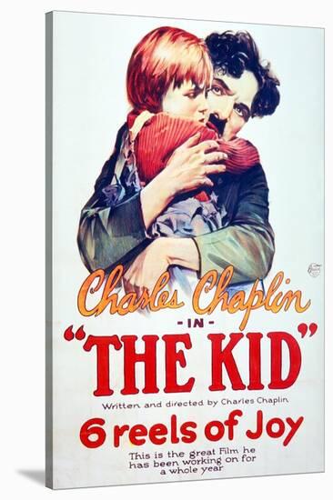 The Kid, 1921, Directed by Charles Chaplin-null-Stretched Canvas