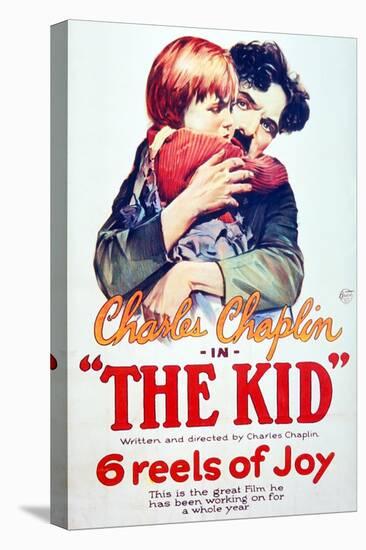 The Kid, 1921, Directed by Charles Chaplin-null-Stretched Canvas