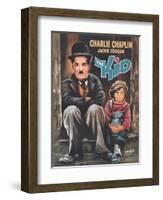 The Kid, 1921-null-Framed Art Print