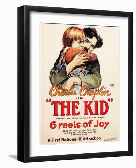 The Kid, 1921-null-Framed Art Print