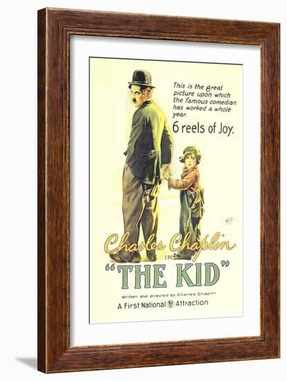 The Kid, 1921-null-Framed Art Print