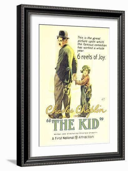 The Kid, 1921-null-Framed Art Print