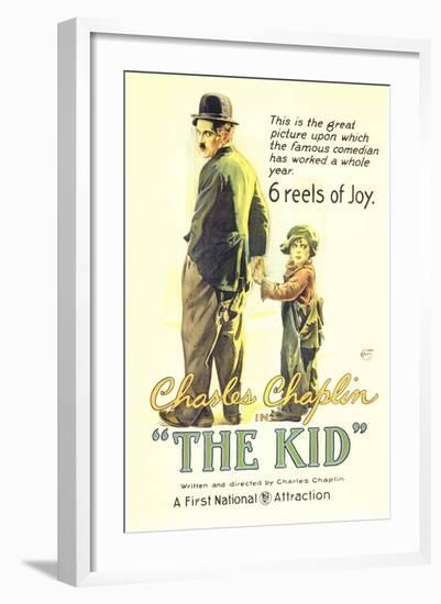 The Kid, 1921-null-Framed Art Print