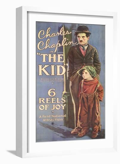 The Kid, 1921-null-Framed Art Print