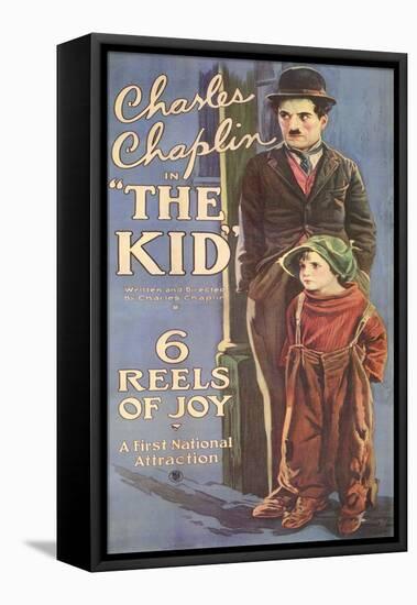 The Kid, 1921-null-Framed Stretched Canvas
