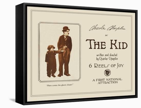 The Kid, 1921-null-Framed Stretched Canvas