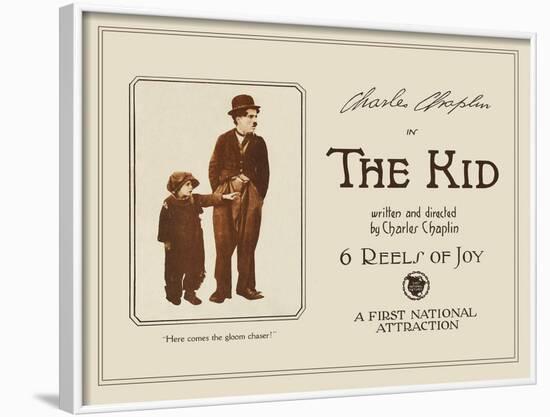 The Kid, 1921-null-Framed Art Print