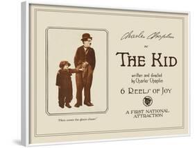 The Kid, 1921-null-Framed Art Print