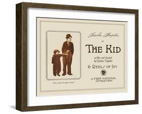 The Kid, 1921-null-Framed Art Print