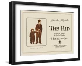 The Kid, 1921-null-Framed Art Print