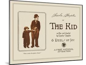 The Kid, 1921-null-Mounted Art Print