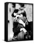 The Kid, Charlie Chaplin, Jackie Coogan, 1921-null-Framed Stretched Canvas