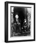 The Kid, Charlie Chaplin, Jackie Coogan, 1921-null-Framed Premium Photographic Print