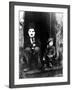 The Kid, Charlie Chaplin, Jackie Coogan, 1921-null-Framed Photographic Print