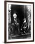 The Kid, Charlie Chaplin, Jackie Coogan, 1921-null-Framed Photographic Print