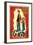 The Kid, French Movie Poster, 1921-null-Framed Art Print