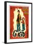 The Kid, French Movie Poster, 1921-null-Framed Art Print