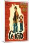 The Kid, French Movie Poster, 1921-null-Mounted Art Print