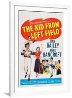 The Kid from Left Field, from Left: Billy Chapin, Dan Dailey, Anne Bancroft, 1953-null-Framed Art Print