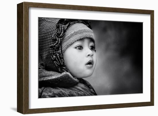 The Kid from Sarangkot-Piet Flour-Framed Photographic Print