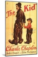 The Kid, German Movie Poster, 1921-null-Mounted Art Print