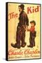 The Kid, German Movie Poster, 1921-null-Framed Stretched Canvas