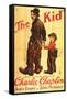 The Kid, German Movie Poster, 1921-null-Framed Stretched Canvas