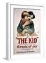 The Kid, Jackie Coogan, Charles Chaplin, 1921-null-Framed Art Print