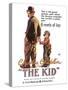 The Kid Movie Charlie Chaplin Poster Print-null-Stretched Canvas