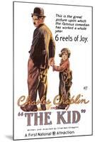 The Kid Movie Charlie Chaplin-null-Mounted Art Print