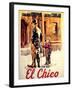 The Kid, Spanish Movie Poster, 1921-null-Framed Art Print