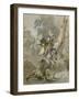 The Kidnap (From the Series Scènes Du Caucas)-Mihály Zichy-Framed Giclee Print