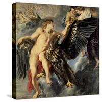 The Kidnapping of Ganymede-Peter Paul Rubens-Stretched Canvas