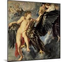 The Kidnapping of Ganymede-Peter Paul Rubens-Mounted Giclee Print